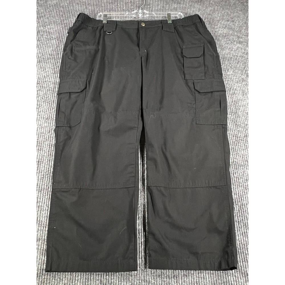 5.11 Tactical Pants Womens Size 20 Black Cargo Utility Canvas Security Police